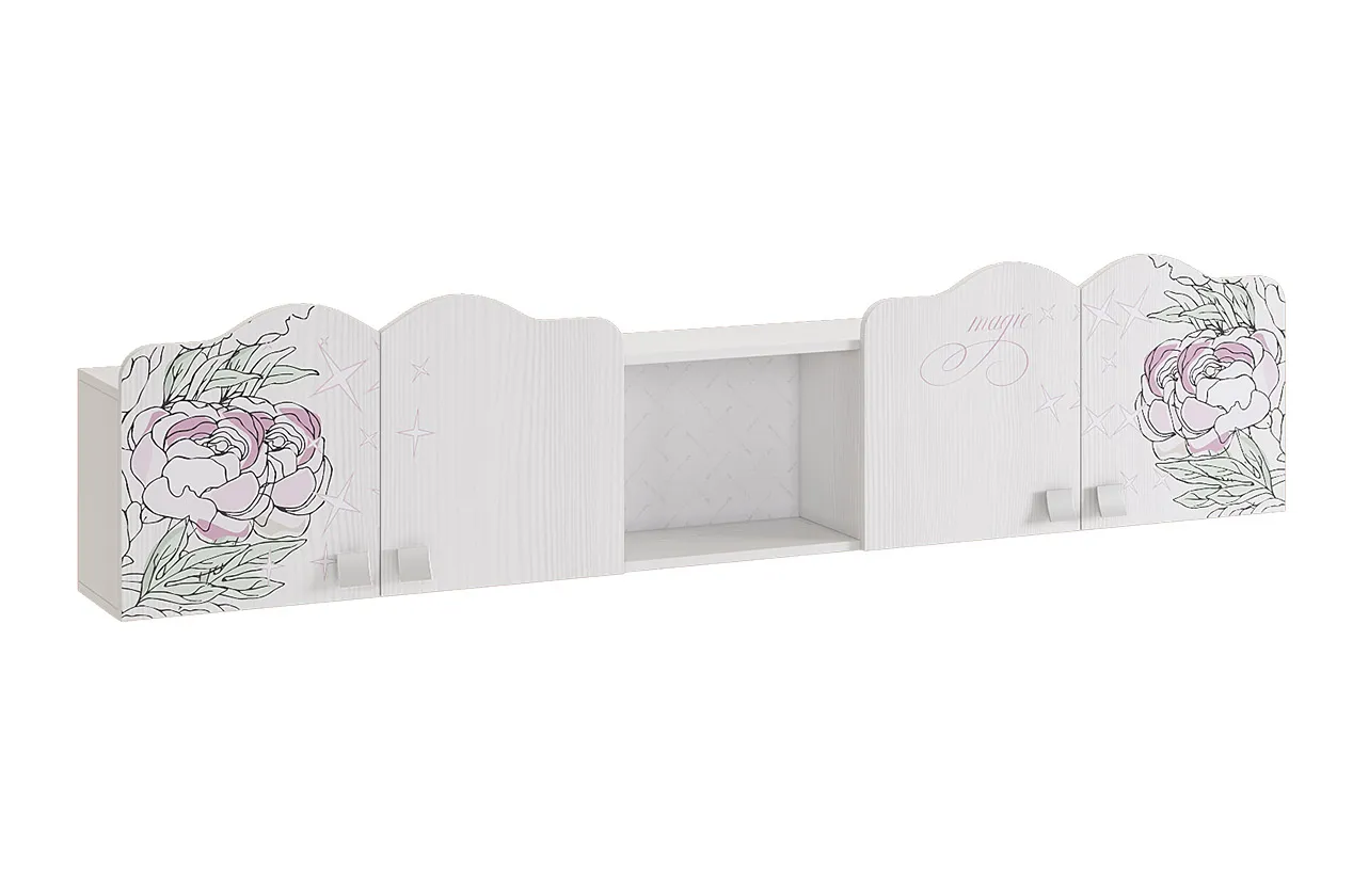 Полка Фэнтези белый рамух