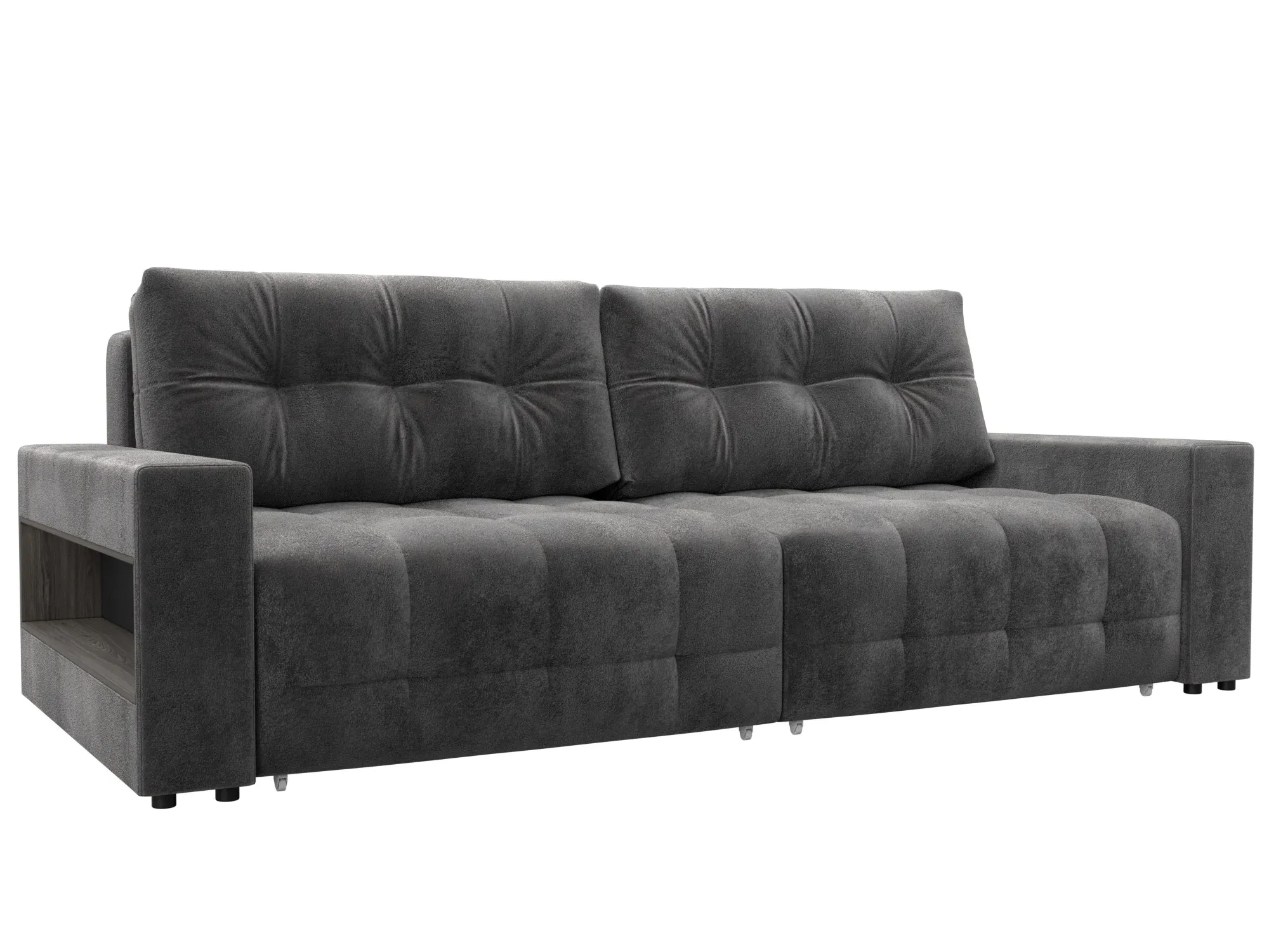 Диван прямой с полками Лига-053 НПБ