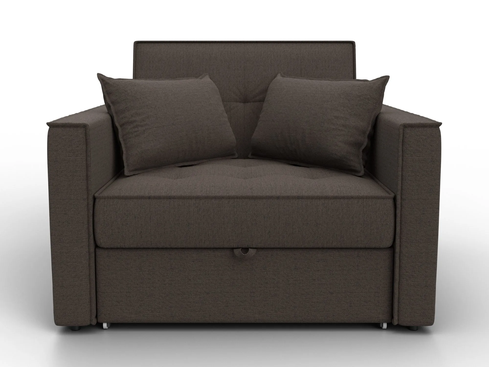 Кресло-кровать Лига-104 (80) ( Амур 05 коричневый )