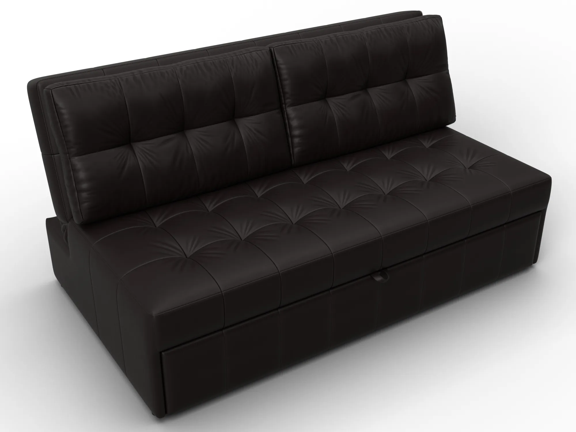 Диван прямой Лига-107 (160) ( GRIFON 12 коричневый )