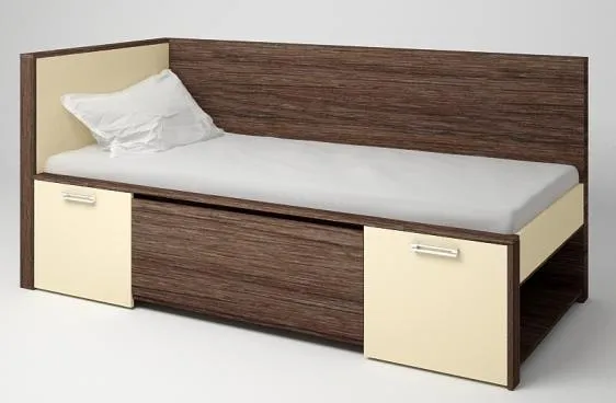 Кровать со спинкой Фанки Тайм ФТ-03