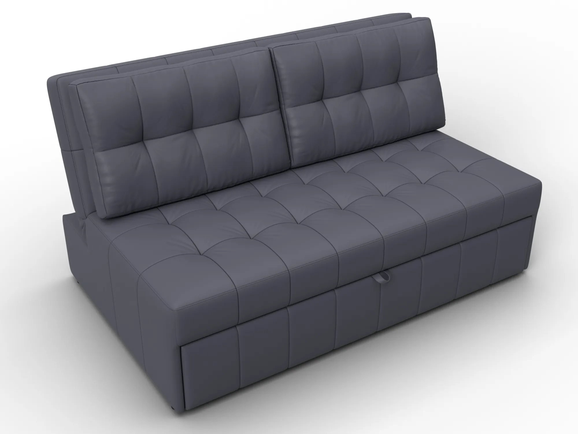 Диван прямой Лига-107 (140) ( GRIFON 15 серый )