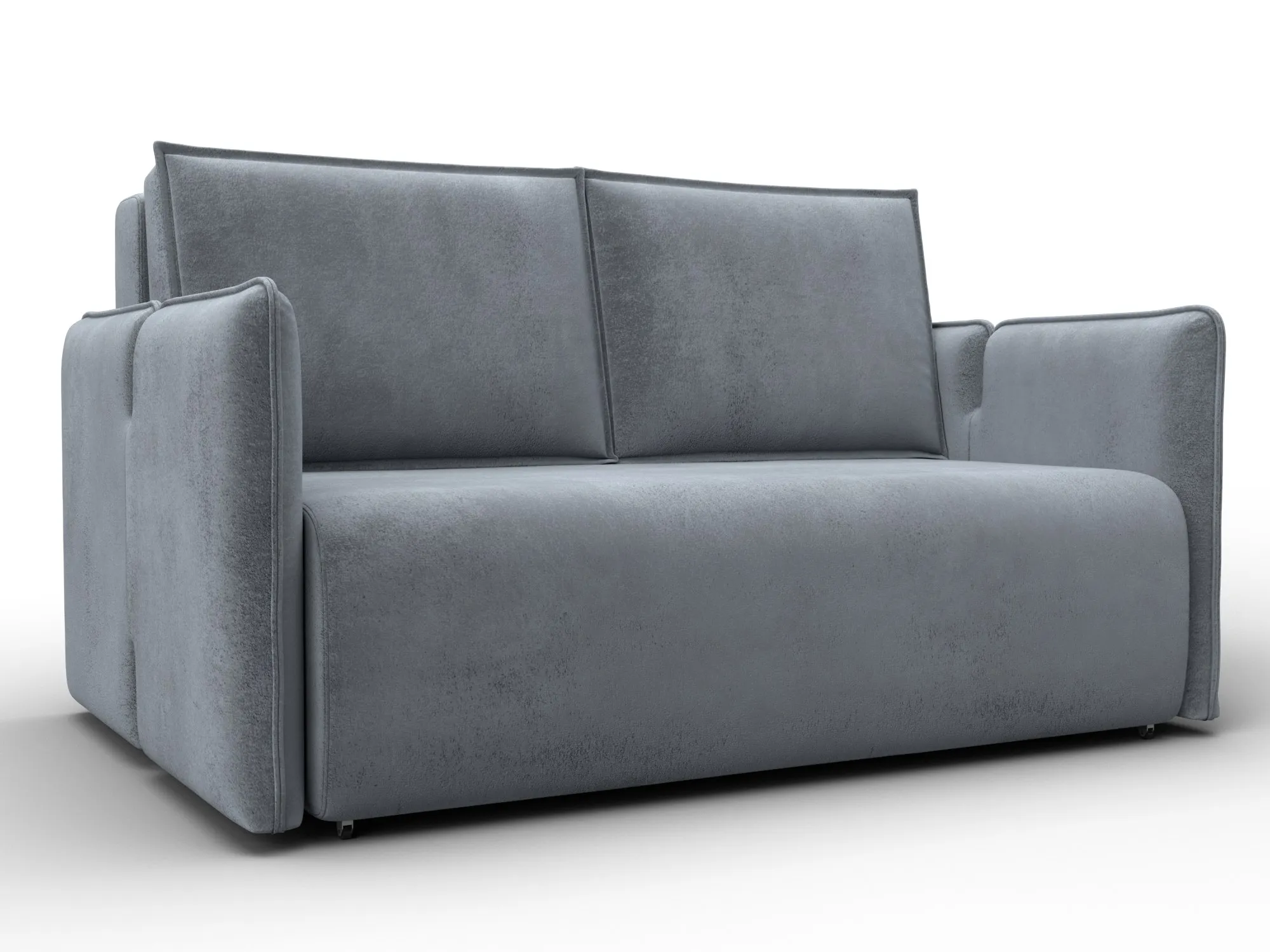 Диван прямой Лига-117 ( TOWER 10 серый )