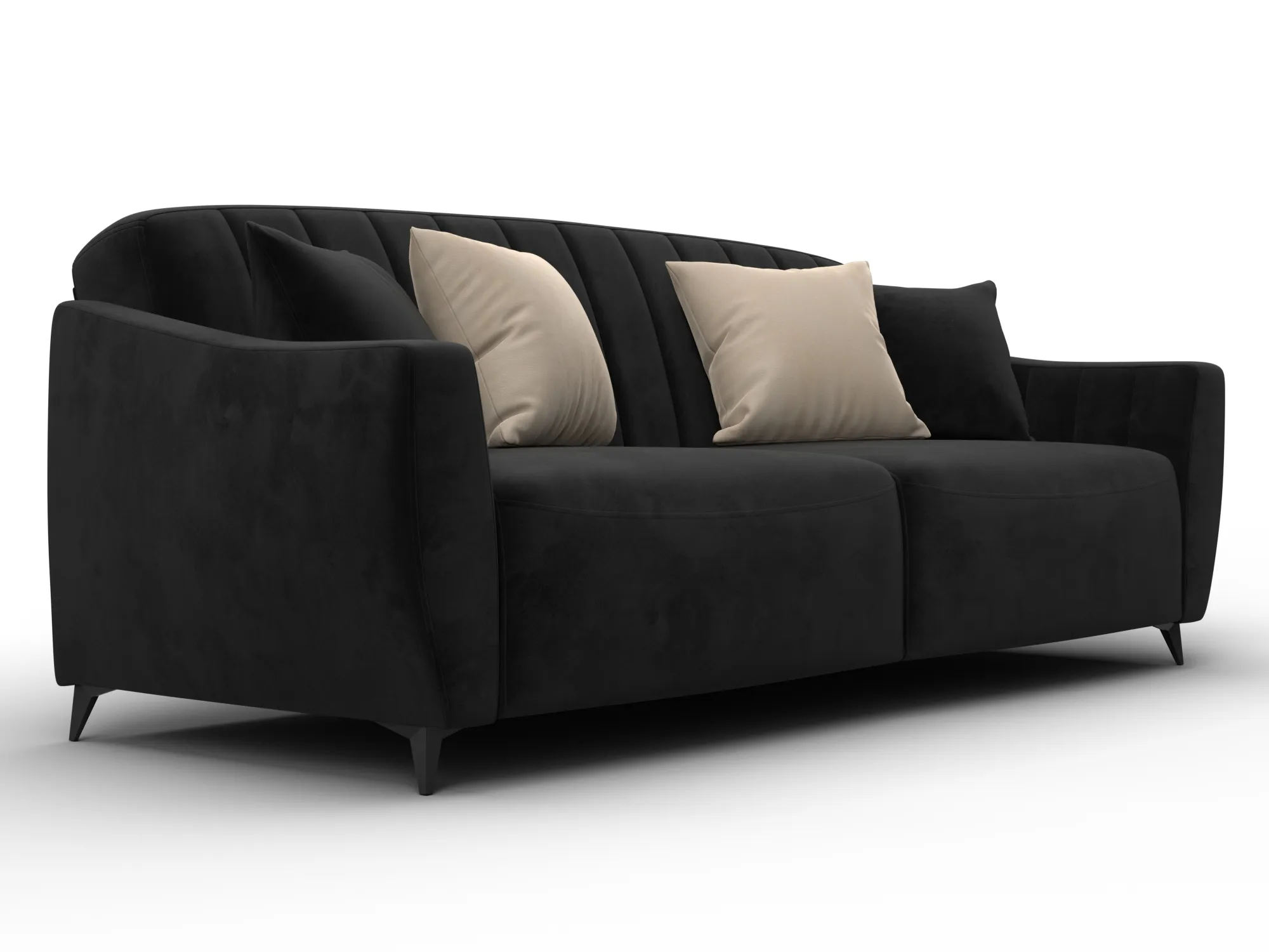 Диван-книжка Лига-095 НПБ ( SEVEN 35 черный )