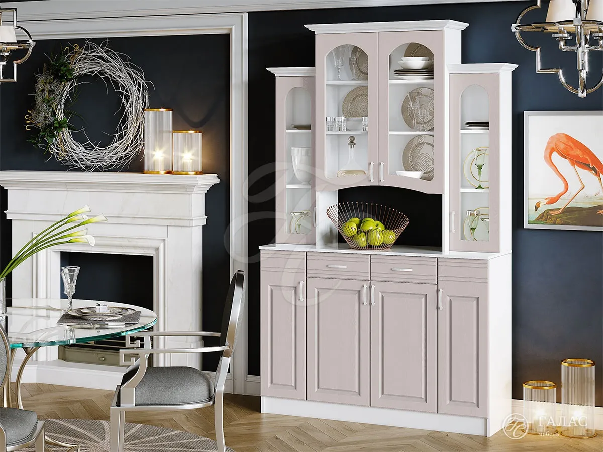 Буфет Констанция 4-х дверный (мускат)