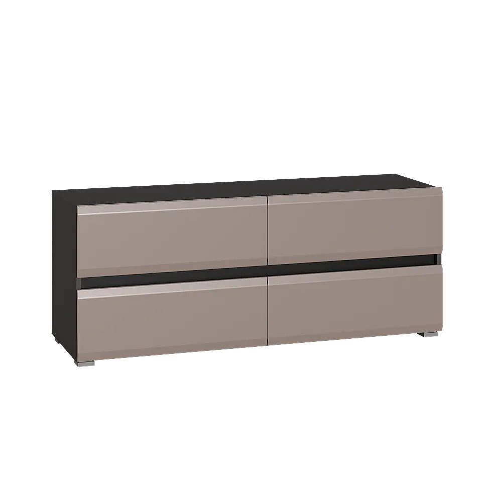 Тумба под ТВ Сидней 13.63  Капучино/Антрацит