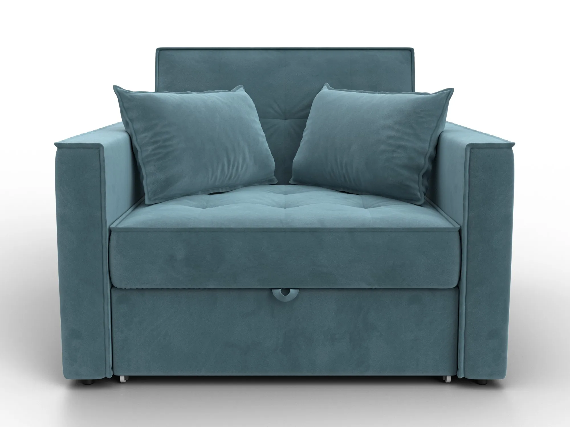 Кресло-кровать Лига-104 (80) ( SEVEN 113 бирюзовый )