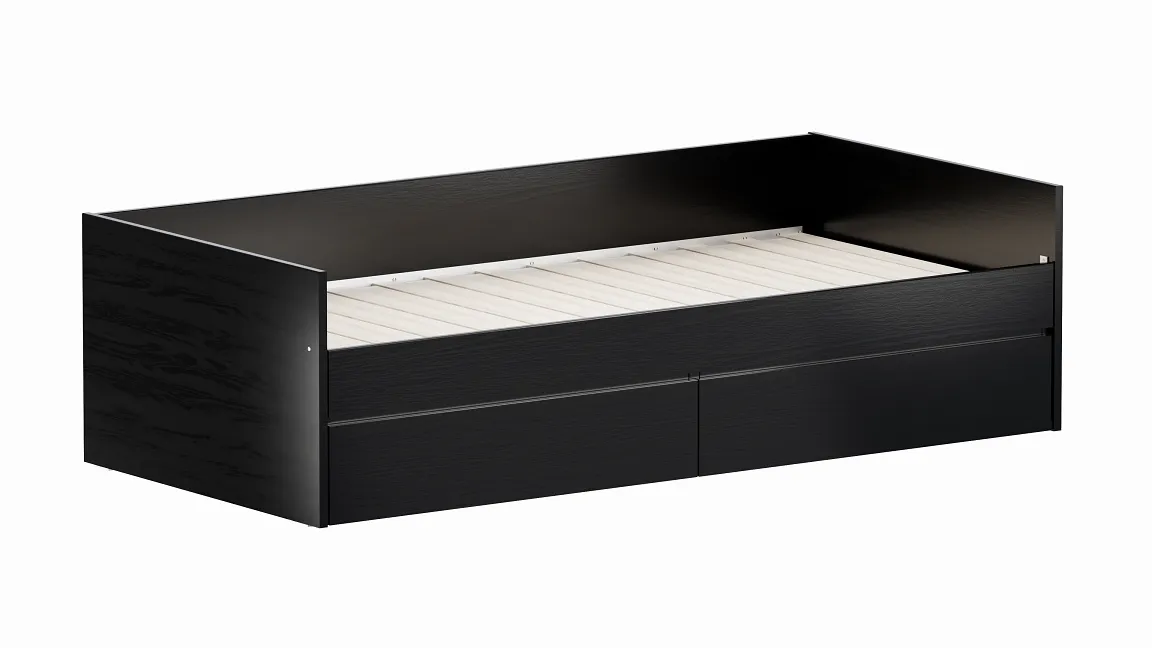 Кровать-кушетка раздвижная Кастор 90*200 (венге)