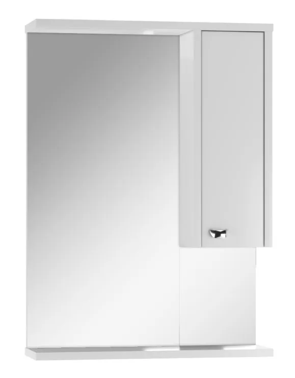 Шкаф-зеркало Блик 50 ЛАЙТ левый/правый Домино