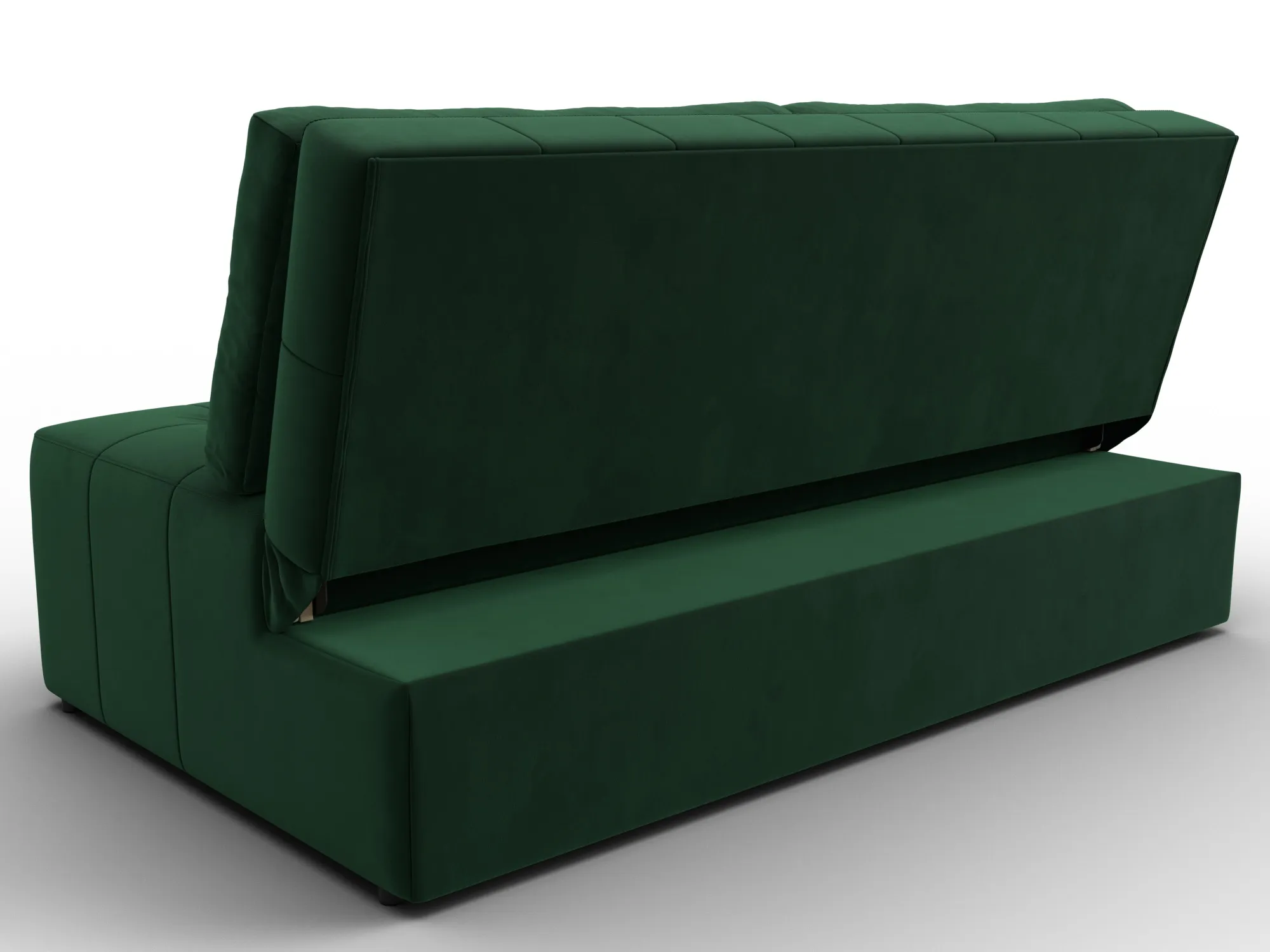 Диван прямой Лига-107 (160) ( SEVEN 626 зеленый )