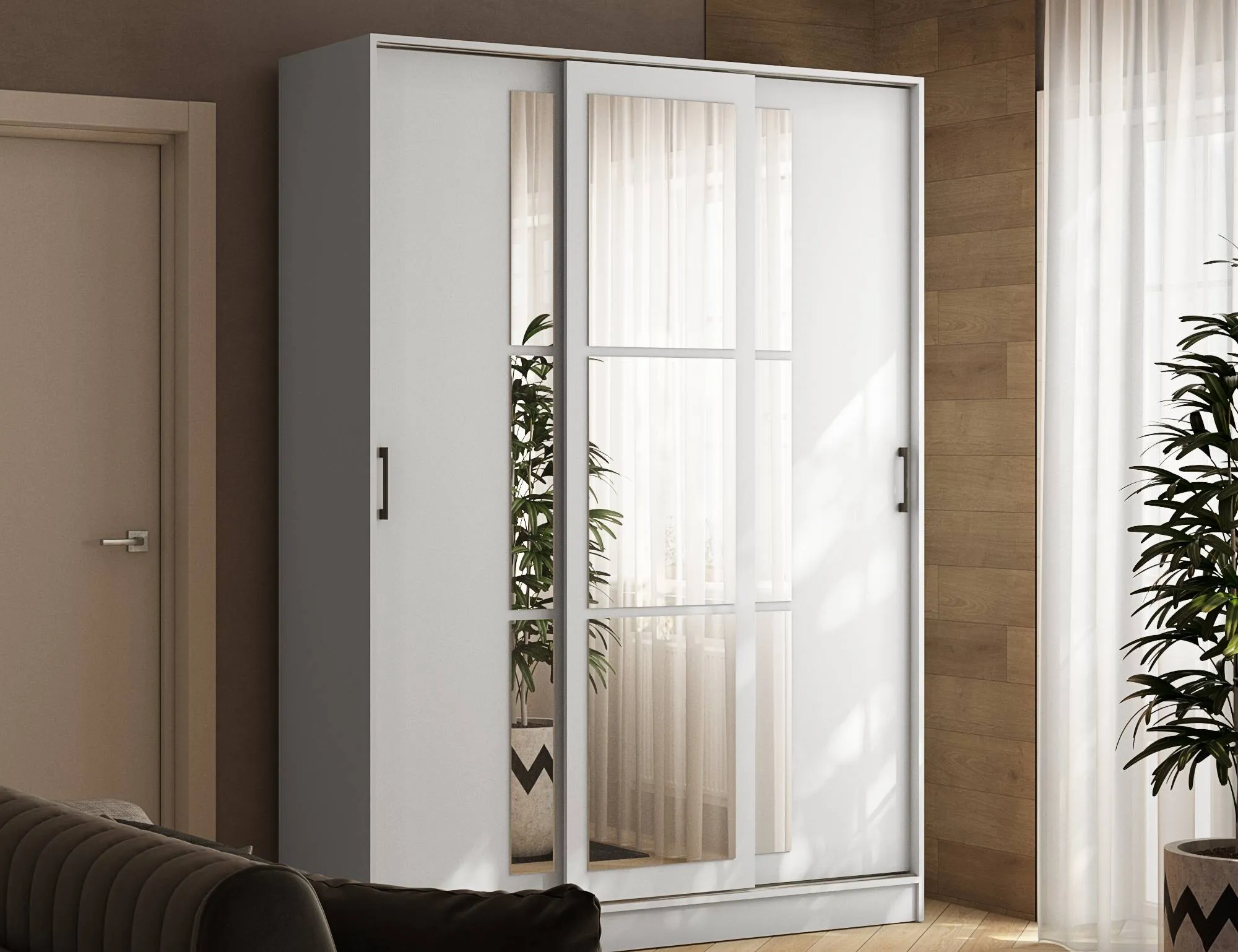 Шкаф-купе Стиль-2 1600 белый