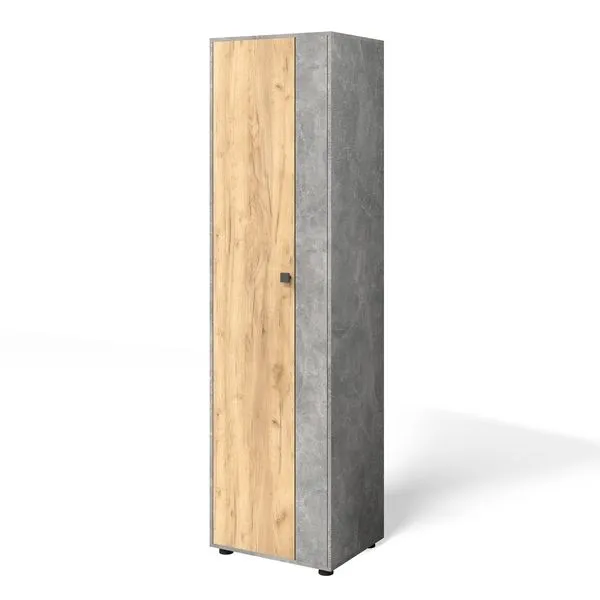 Шкаф Мини-Лайт МЛ-2 Дуб крафт золотой/ателье светлое