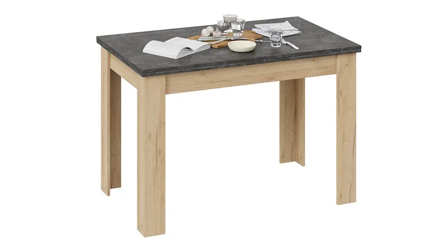 Стол раздвижной Промо  тип 4 Дуб Крафт золотой, Ателье темное