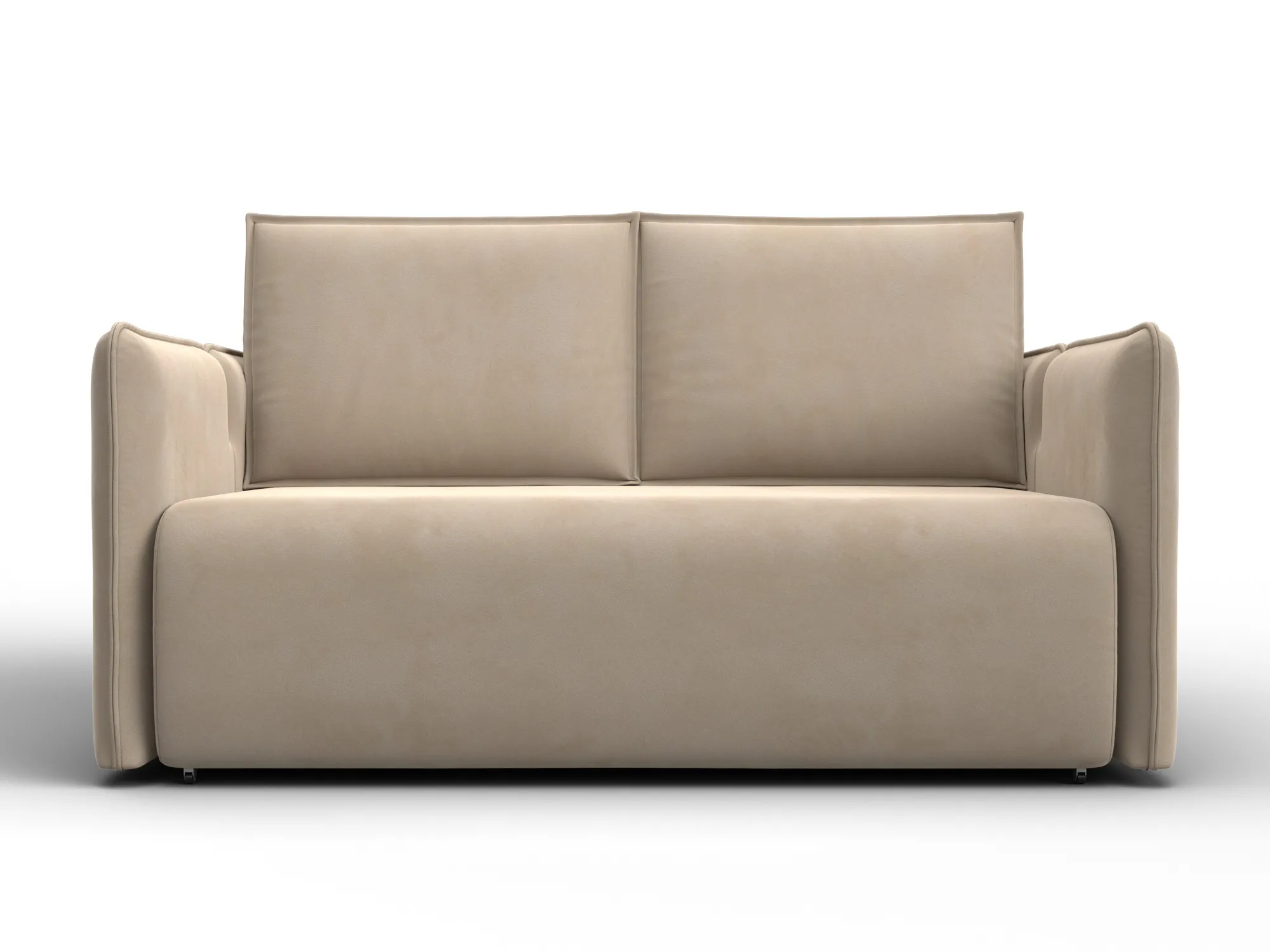 Диван прямой Лига-117 ( SEVEN 729 бежевый )