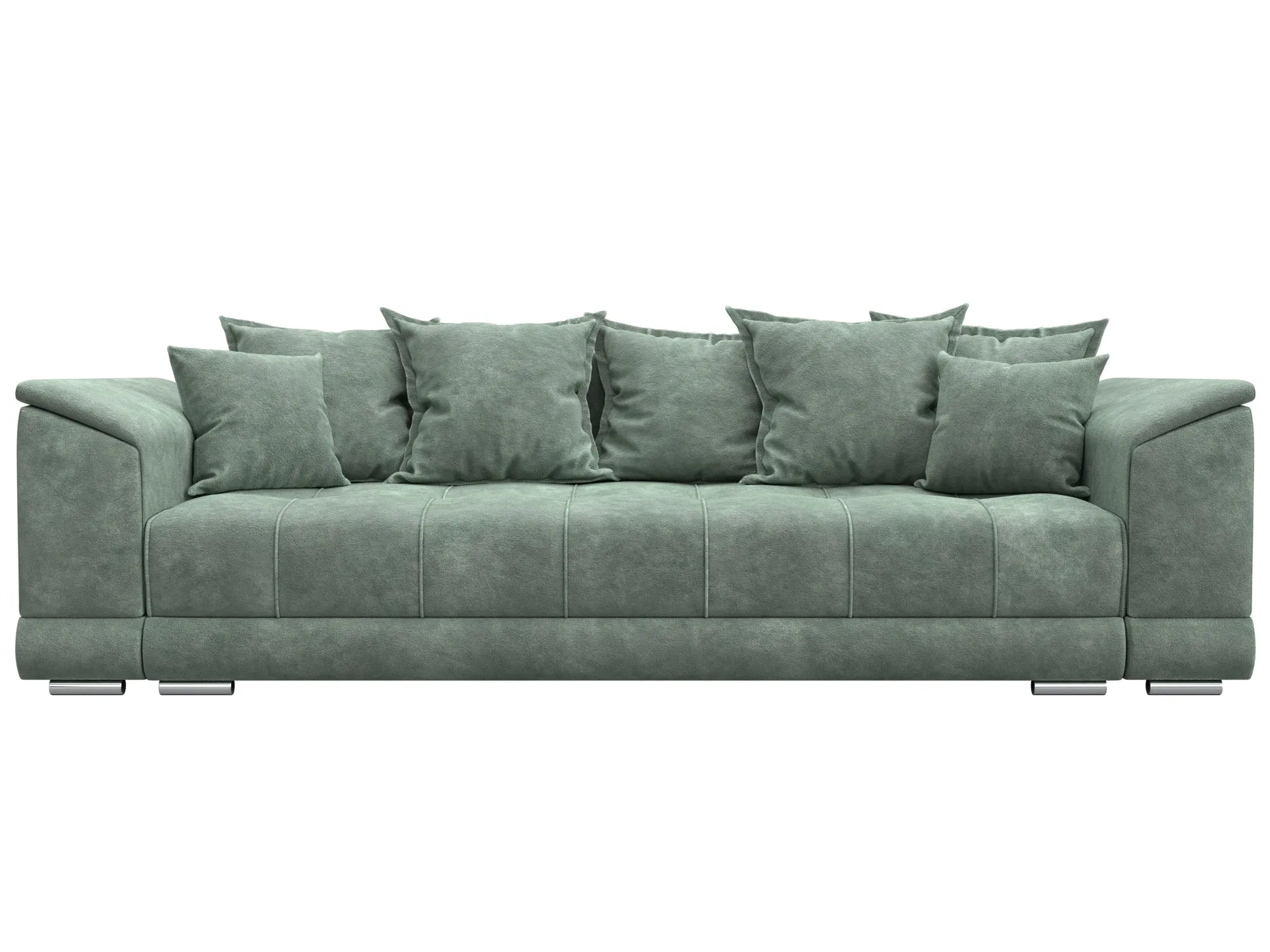 Диван прямой НордСтар НПБ ( BRUT 08 зеленый )