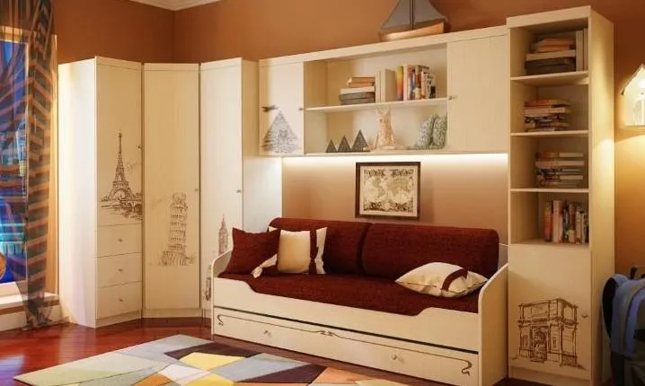 Детская комната Фанки Тревел, композиция №4