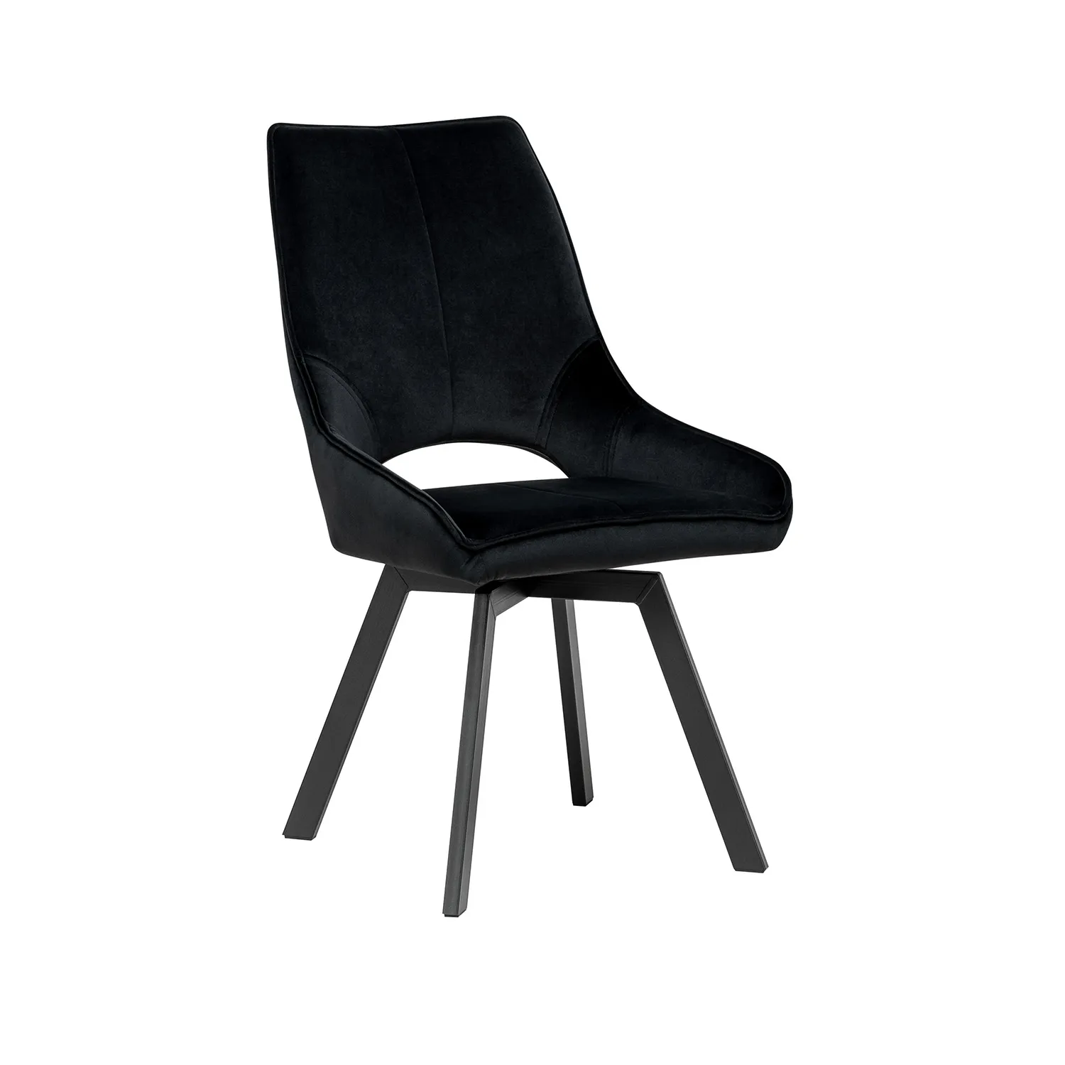 Стул Leset Галвес 360 (поворотный механизм) (Чёрный)