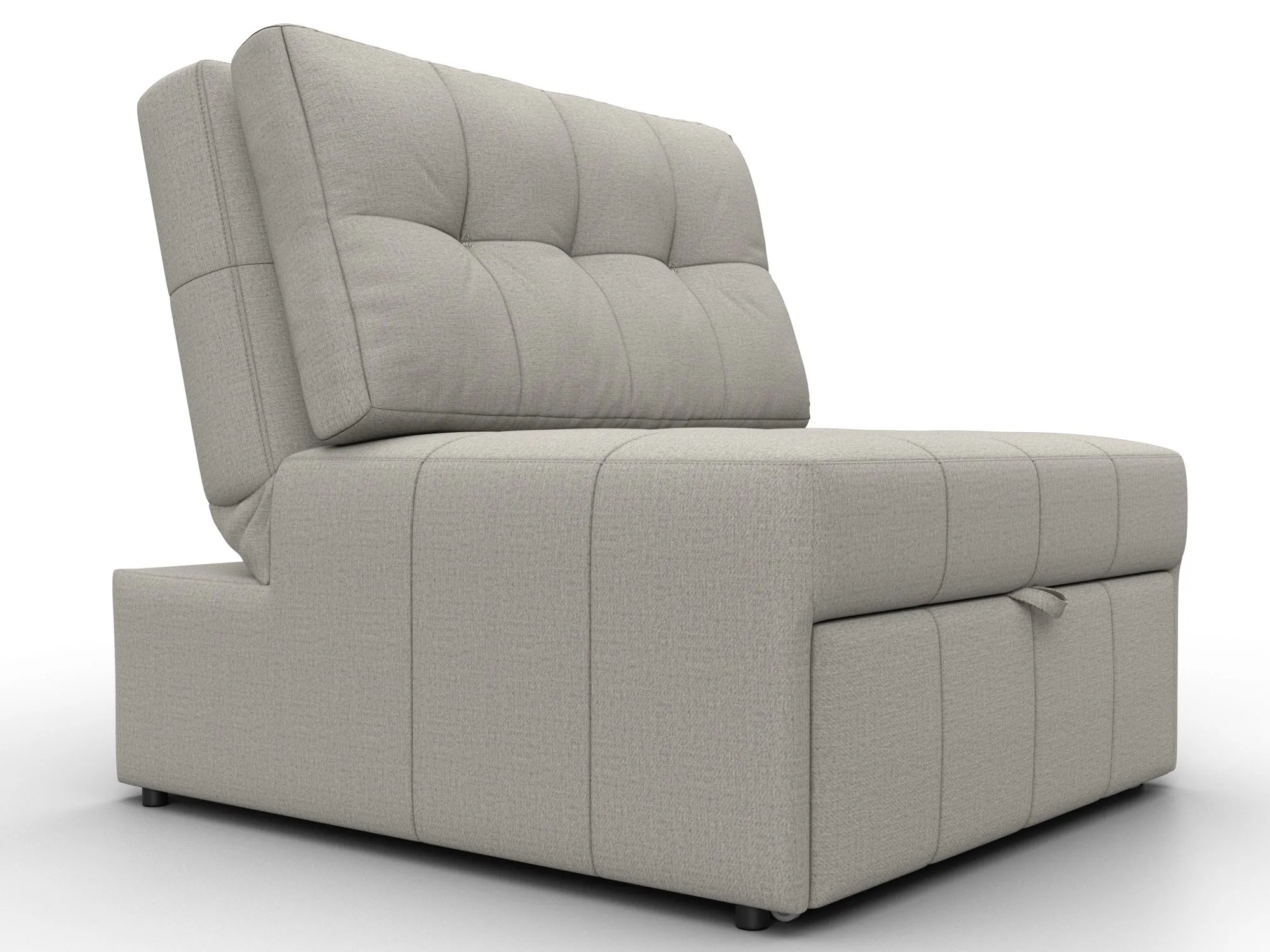 Кресло-кровать Лига-107 (80) ( Амур 02 бежевый )