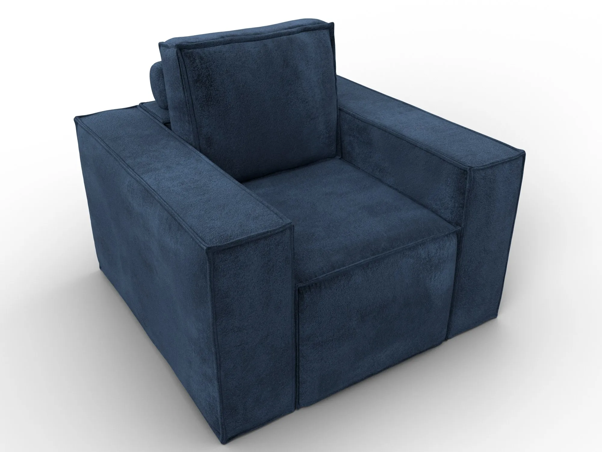 Кресло Лига-081 НПБ ( TOWER 13 синий )