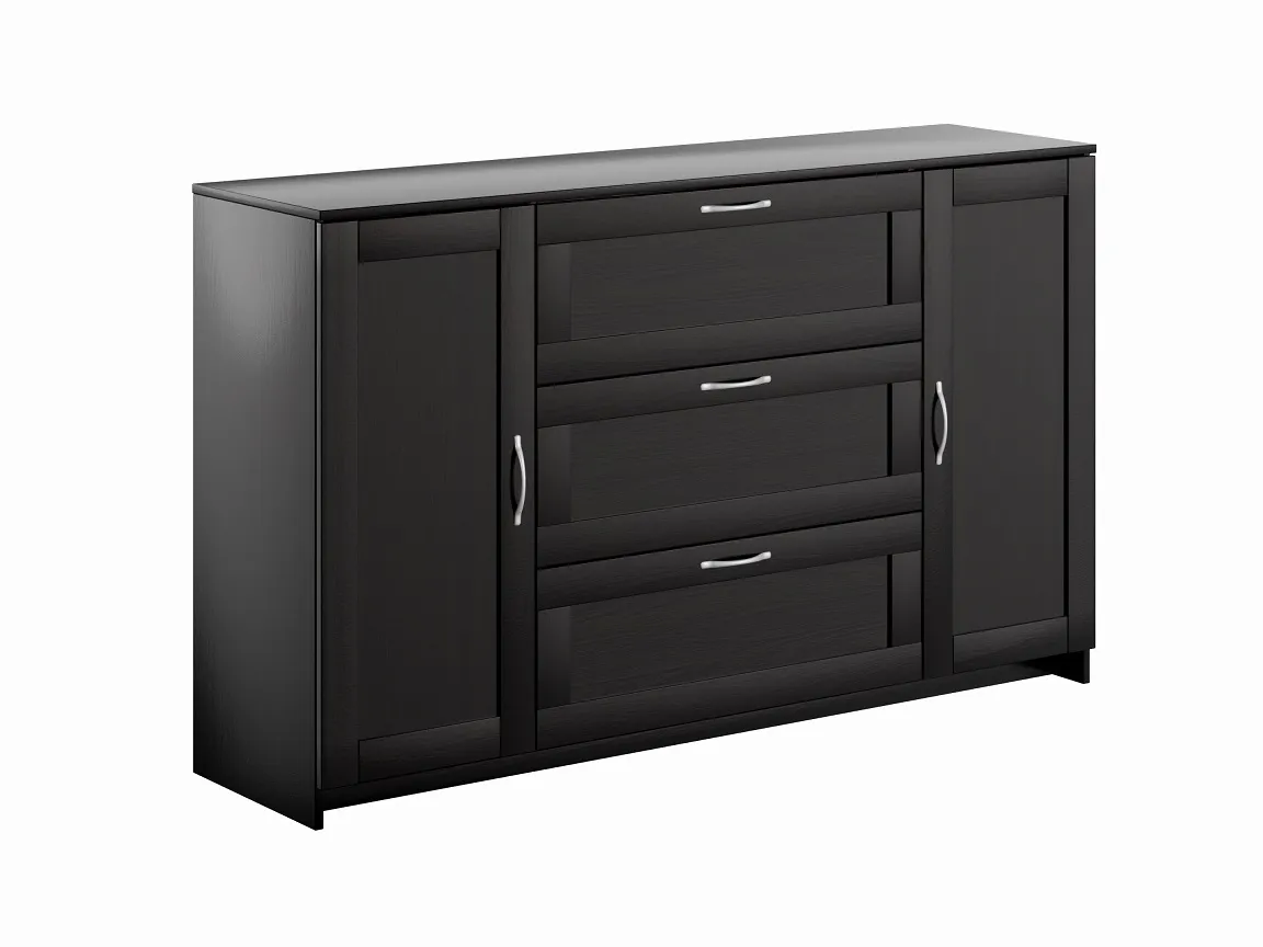 Тумба Сириус 2 двери 3 ящика 156*95 венге