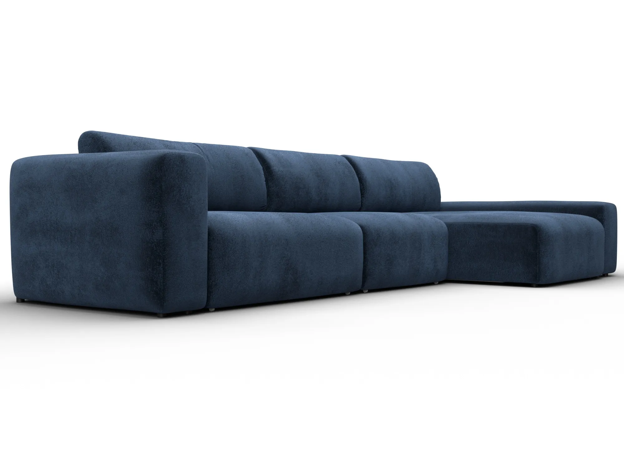 Диван угловой Лига-066 НПБ Лонг угол правый ( TOWER 13 синий )