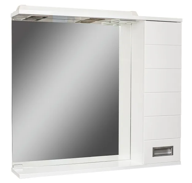 Шкаф-зеркало Cube 65 Эл. левый/правый Домино