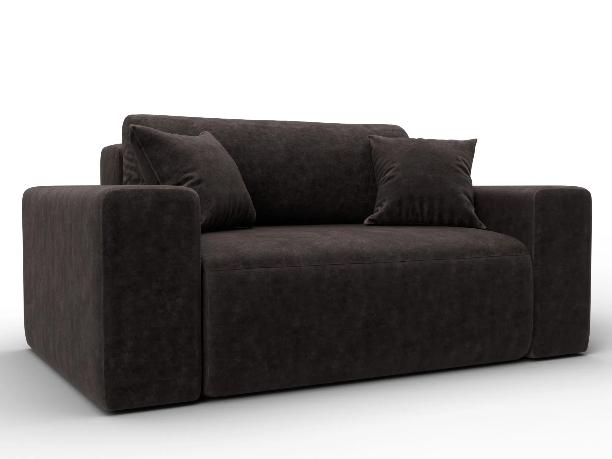 Кресло Лига-036 НПБ ( BRUT 17 коричневый )