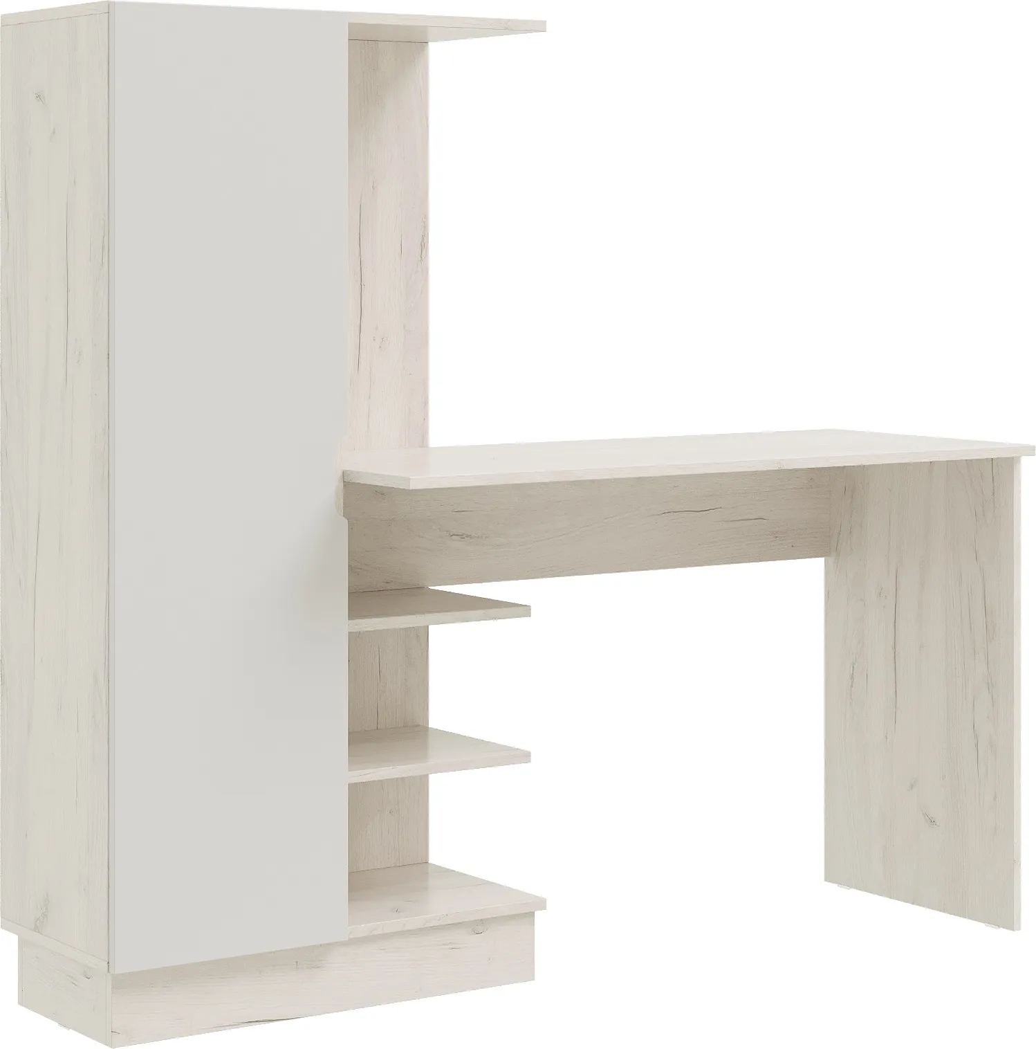 Стол компьютерный Юниор-4 (шарли белый)