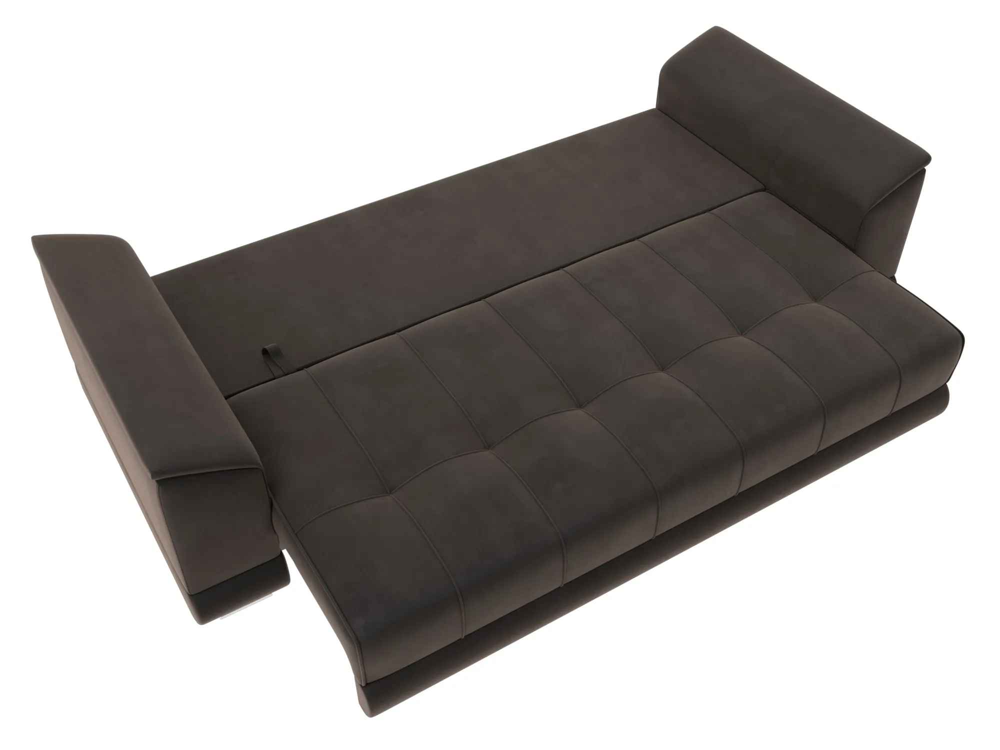 Диван прямой НордСтар НПБ ( SEVEN 727 коричневый )