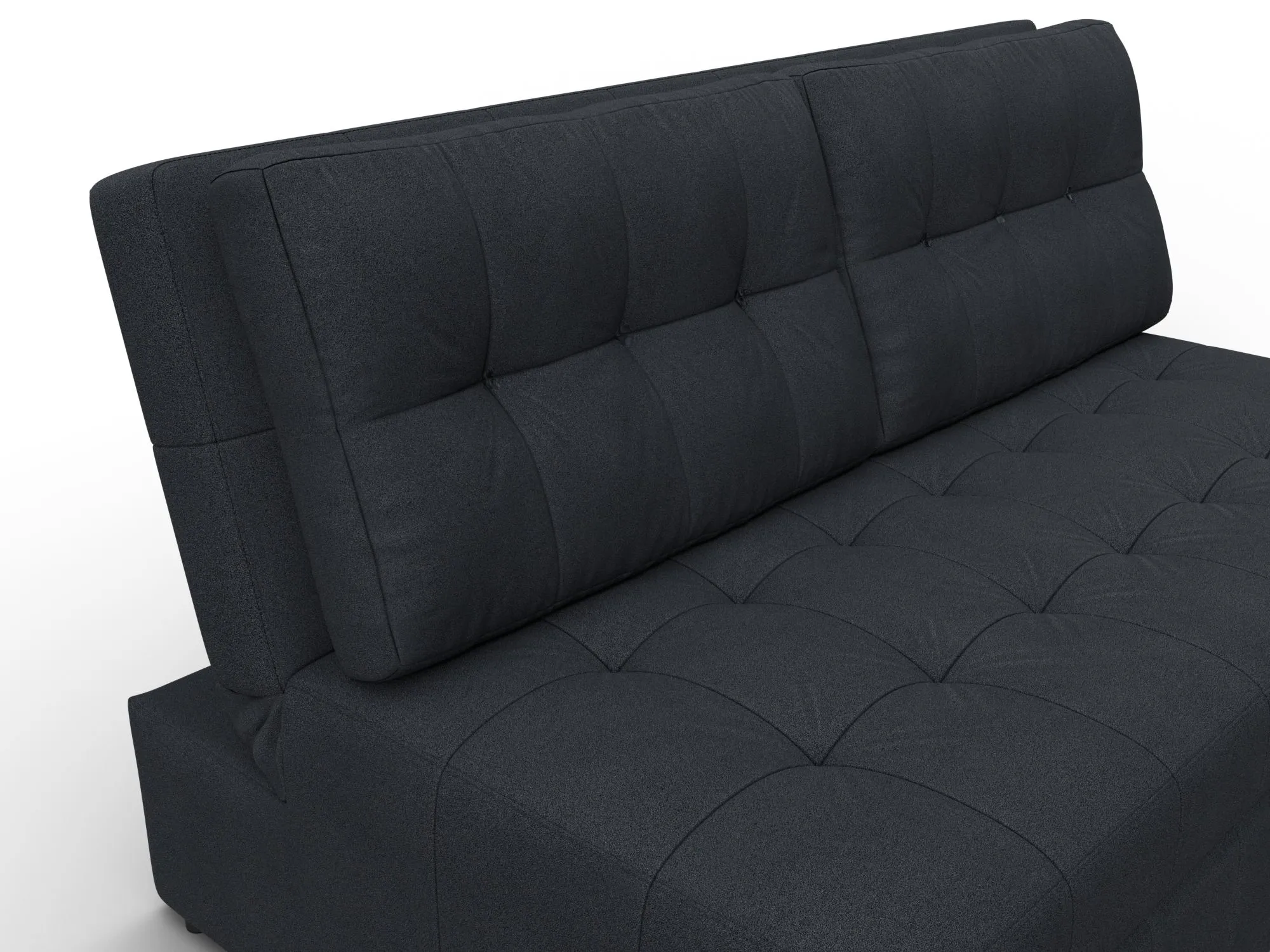 Диван прямой Лига-107 (140) ( JOLY 16 темно-серый )