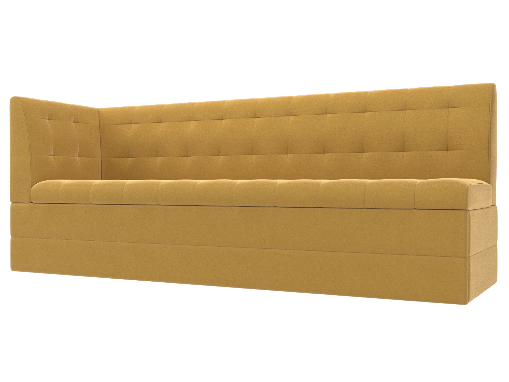 Диван кухонный прямой Бриз с углом слева