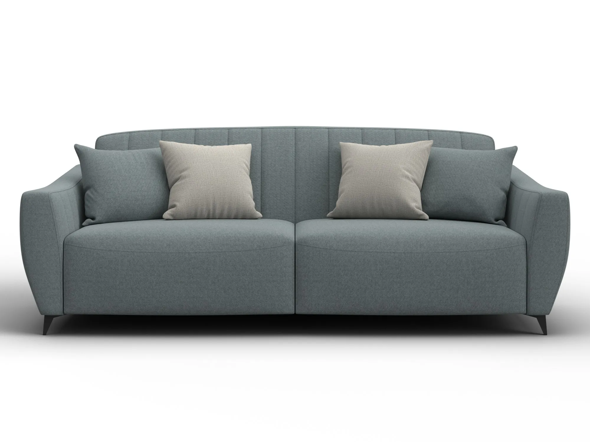 Диван-книжка Лига-095 НПБ ( Амур 07 серый )