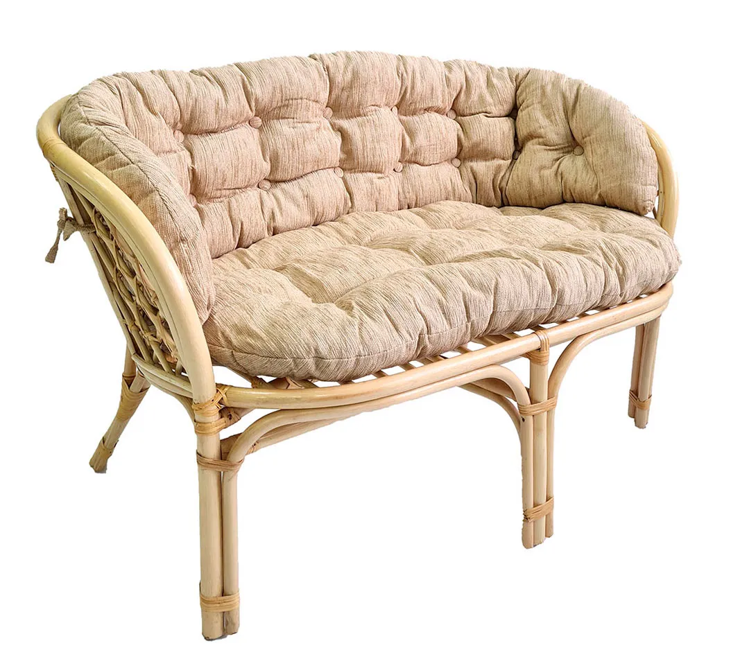 Диван Багама с полной бежевой подушкой