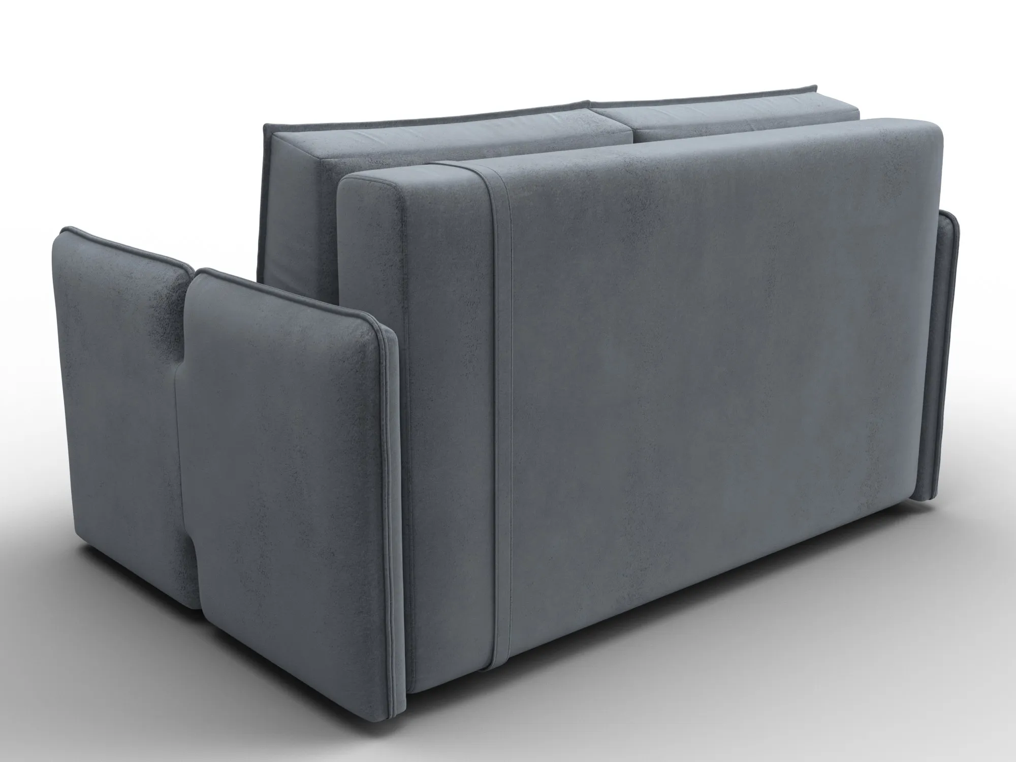 Диван прямой Лига-117 ( TOWER 10 серый )