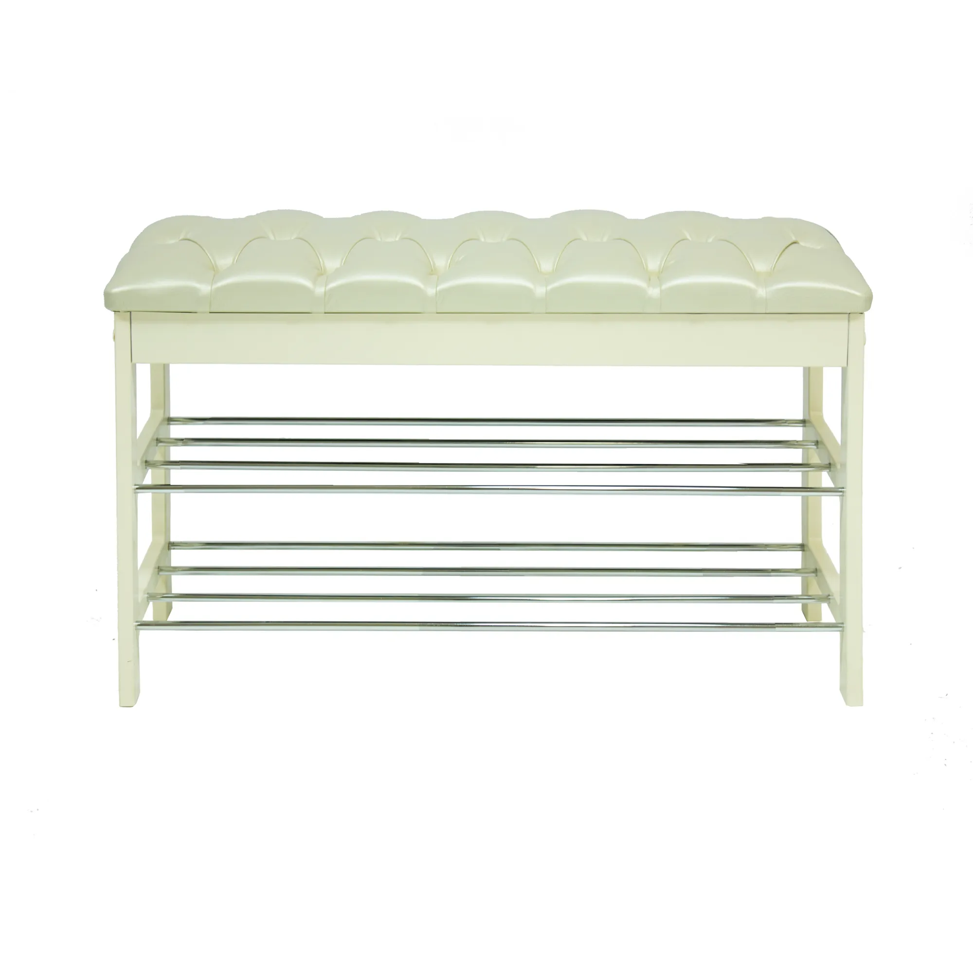 Банкетка Leset "Грейс" (Дуб шампань/Oregon perlamutr 106, каретная стяжка)