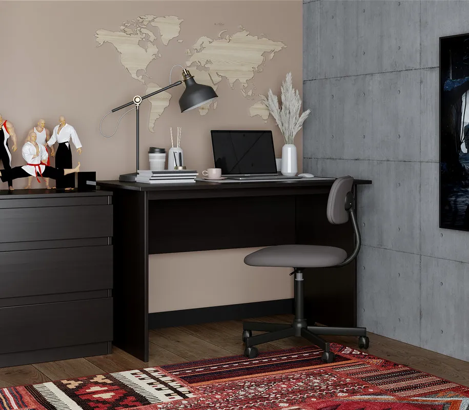 2.03.06.020.5 КАСТОР стол письменный 120х65 RU Дуб Венге