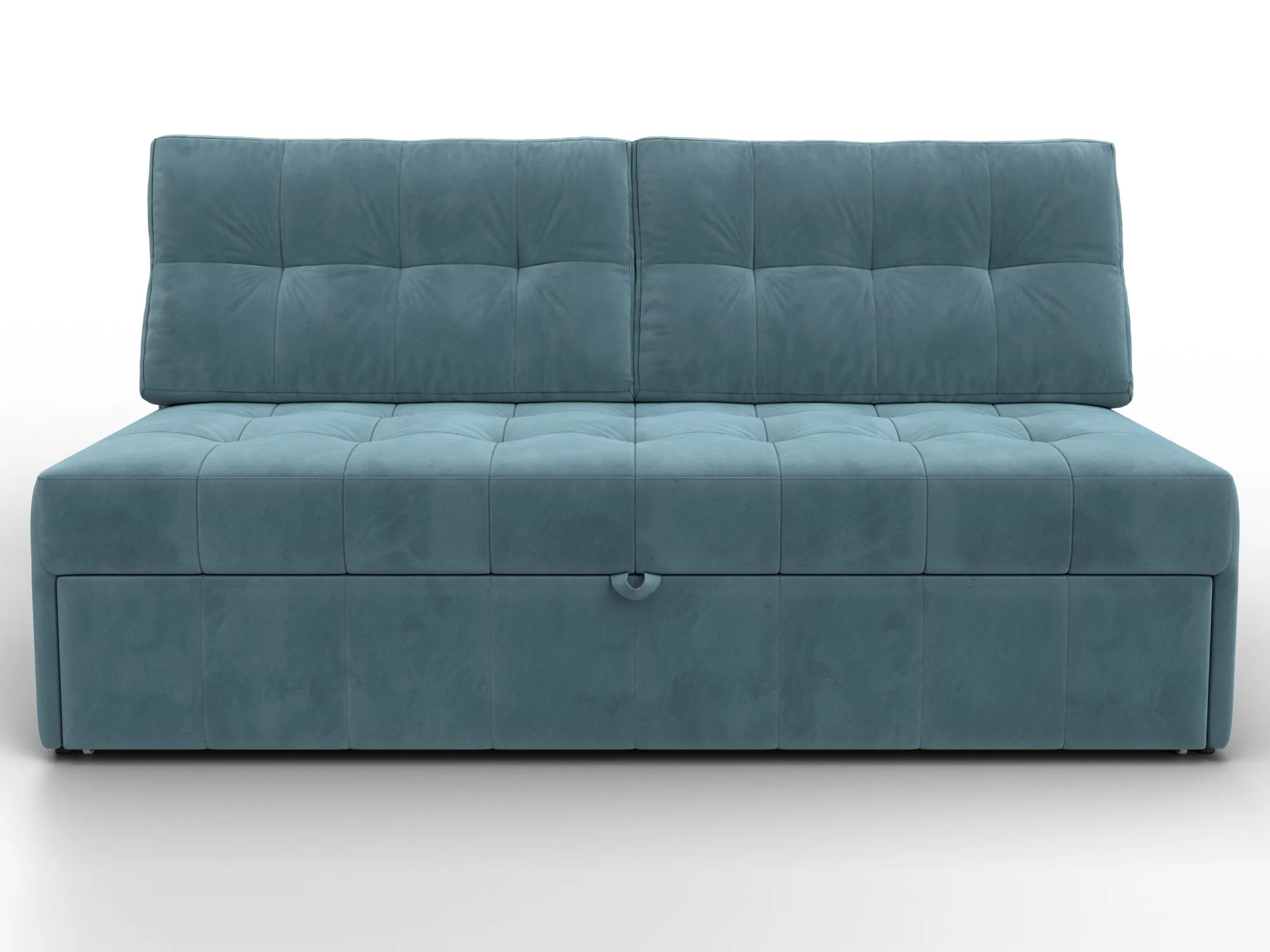 Диван прямой Лига-107 (160) ( SEVEN 113 бирюзовый )