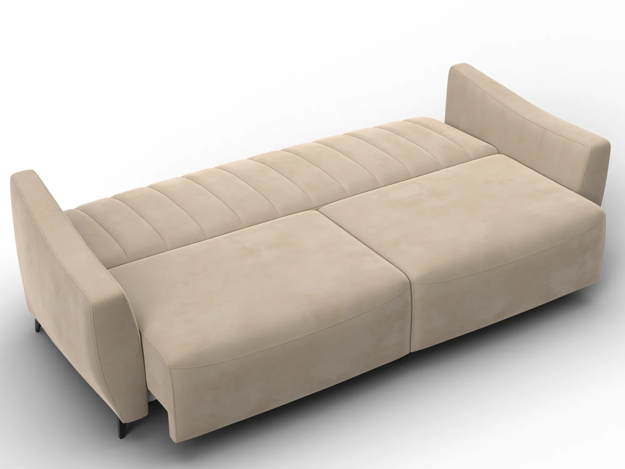 Диван-книжка Лига-095 НПБ ( SEVEN 729 бежевый )