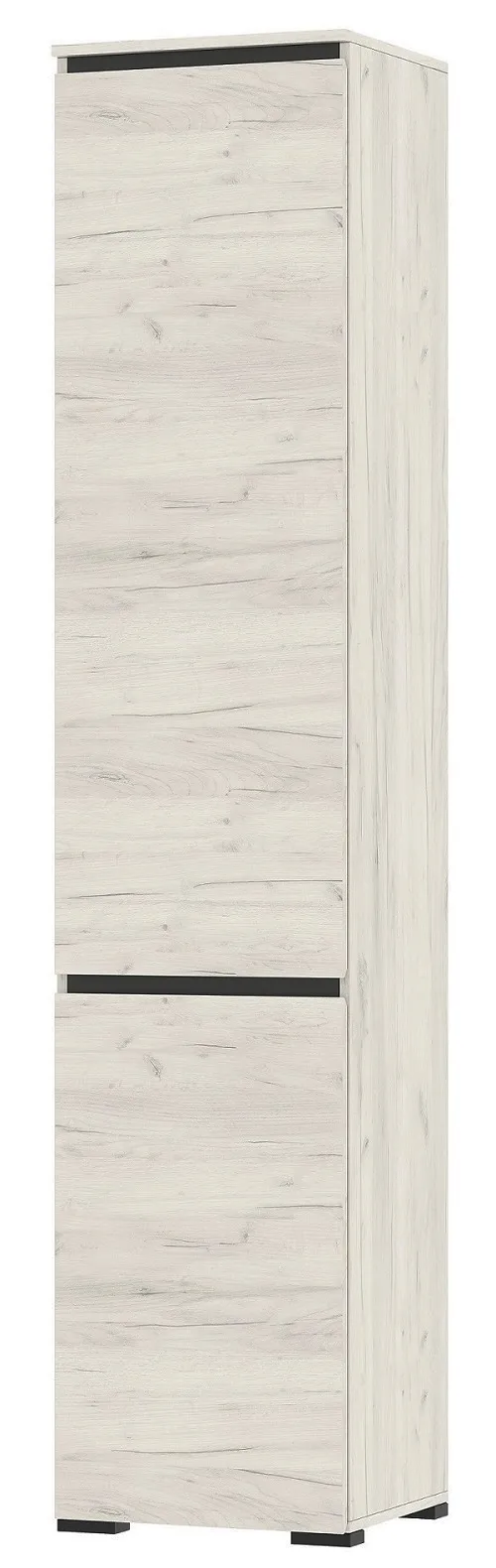 Пенал ГРЕТТА 2С  Дуб Крафт белый - Антрацит