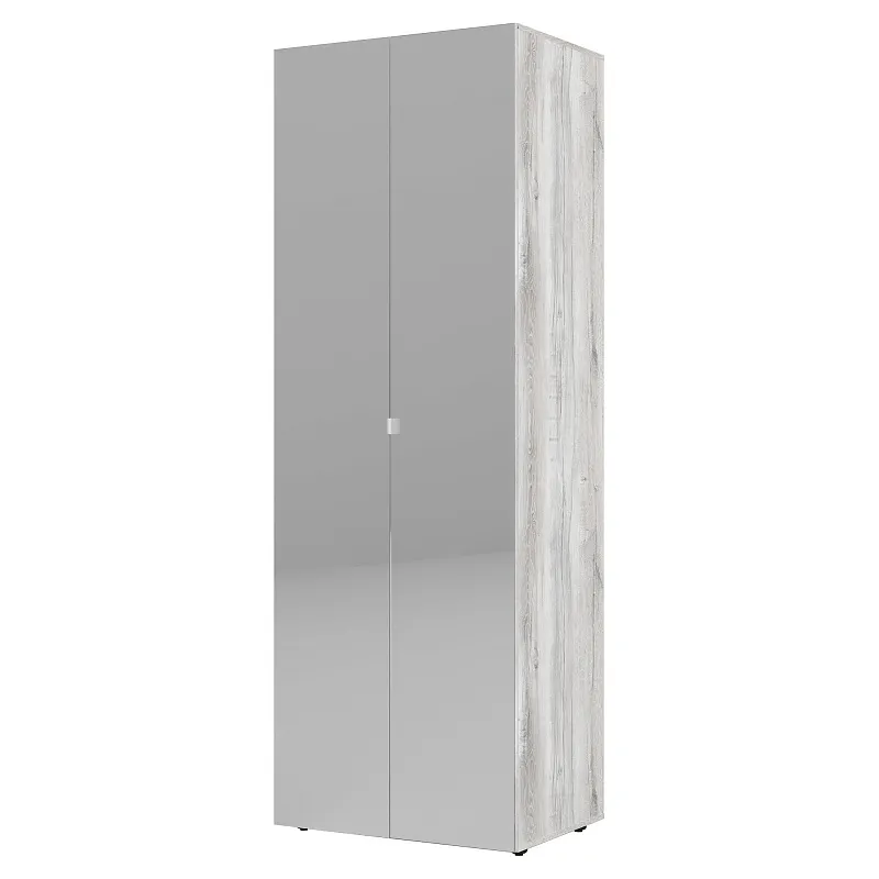 Шкаф для одежды Neo 54  Дуб шавиниган ФАСАД Зеркало