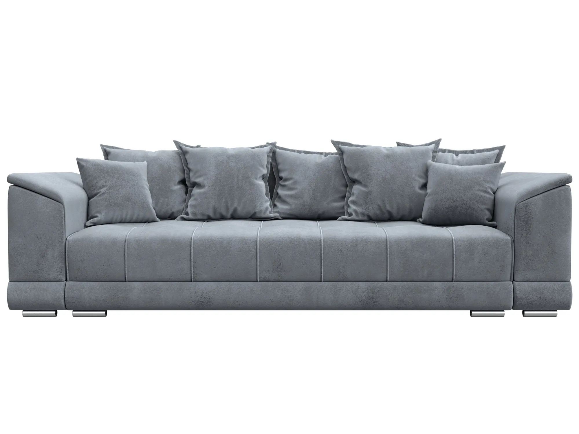 Диван прямой НордСтар НПБ ( TOWER 10 серый )