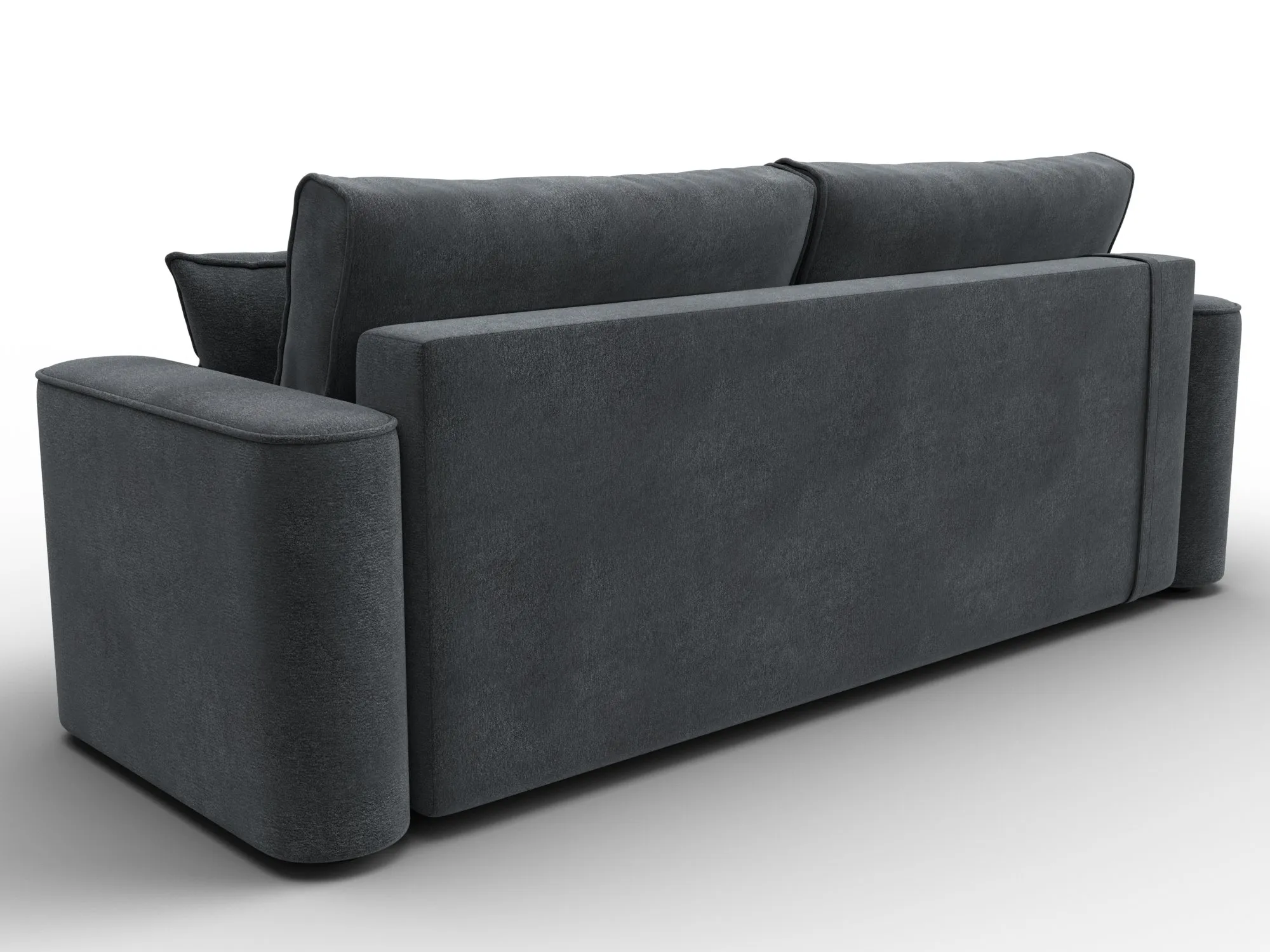 Диван прямой Лига-118 НПБ ( LAIM 23 светло-серый )