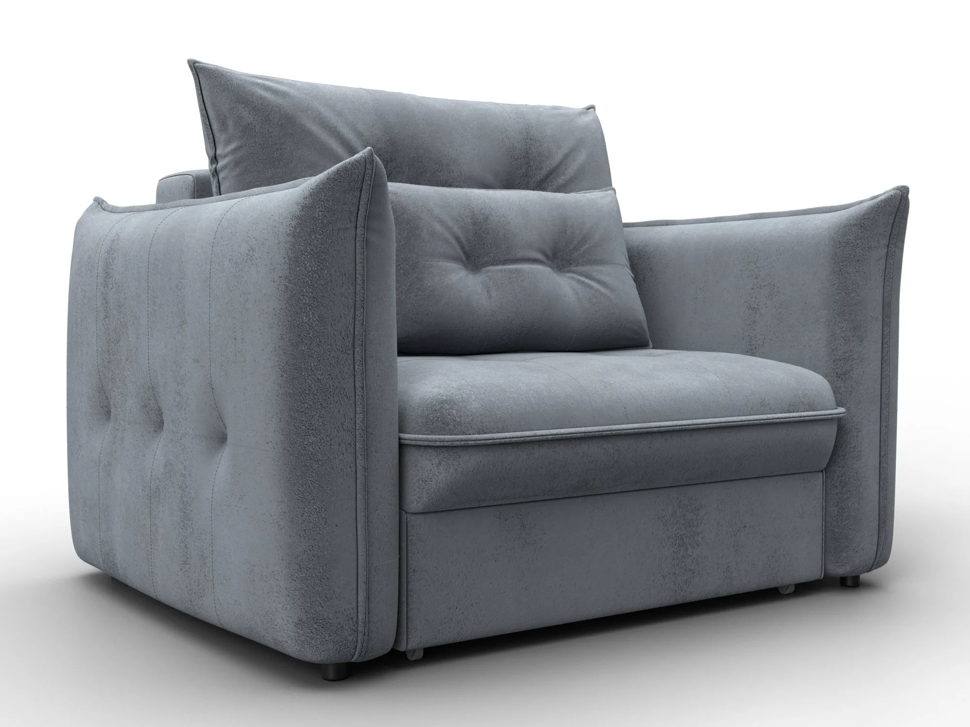 Кресло Лига-100 НПБ ( TOWER 10 серый )