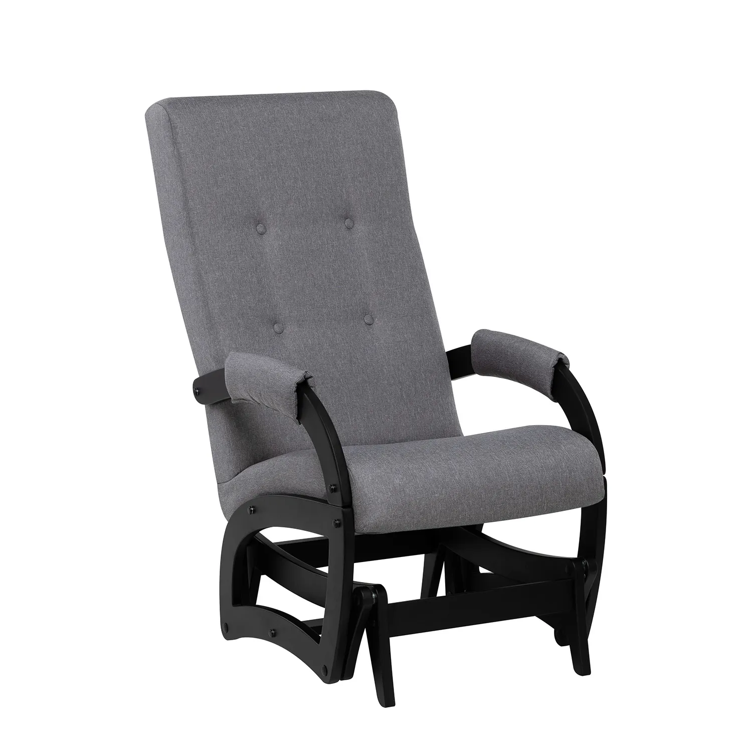 Кресло-маятник Leset Тея (Венге/Savana Plus Mouse (серый))