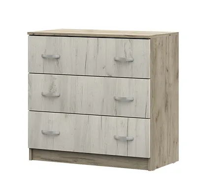 Комод с 3 ящиками Басса КМ 551 М  дуб крафт