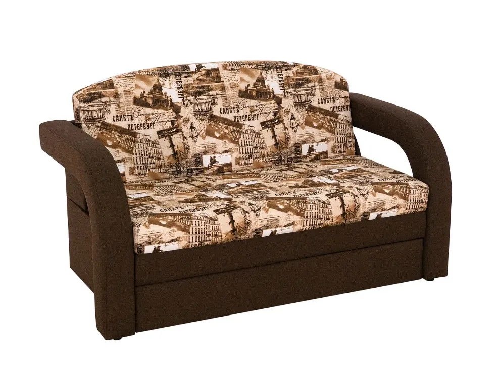 Диван-кровать Вена-3 (коричневый)