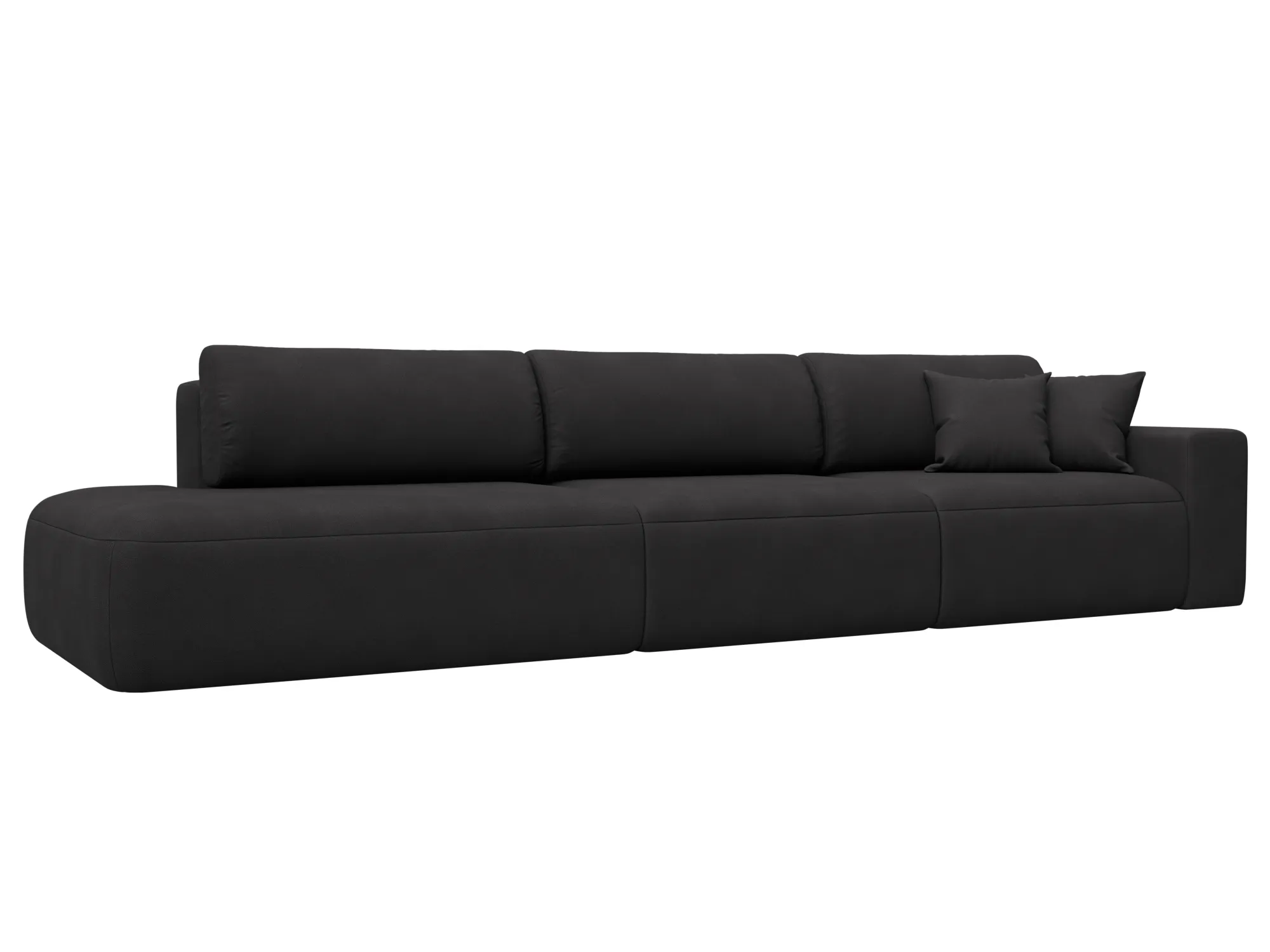 Диван прямой Лига-036 НПБ Модерн Лонг подлокотник справа