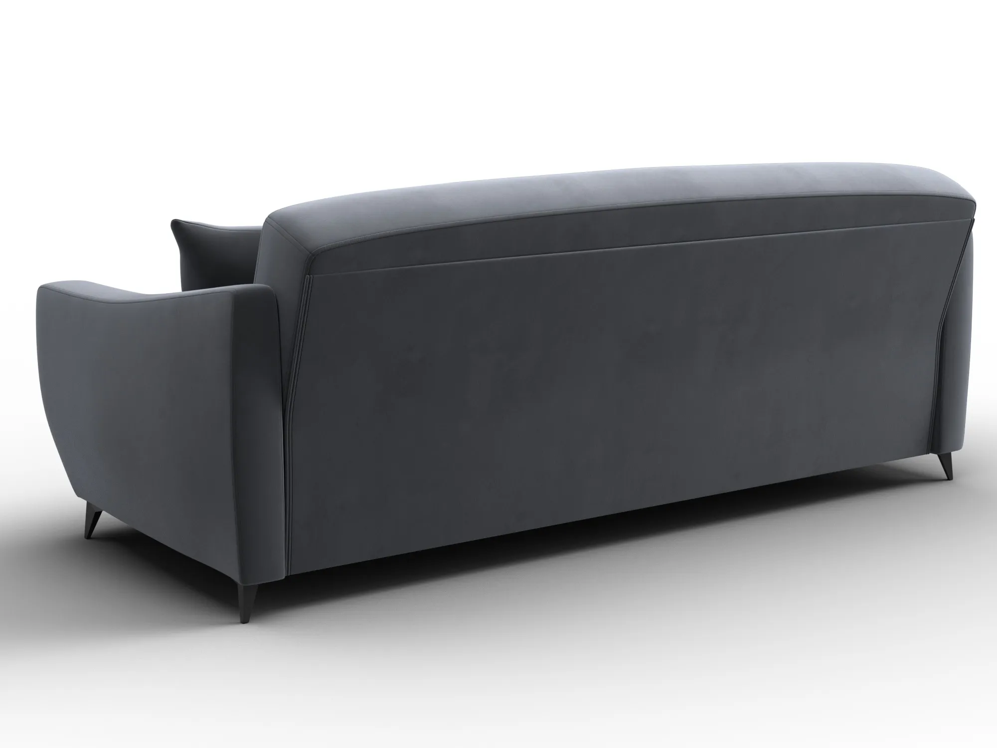 Диван-книжка Лига-095 НПБ ( SEVEN 17 серый )