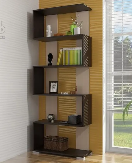 Стеллаж №2 (венге/дуб молочный)