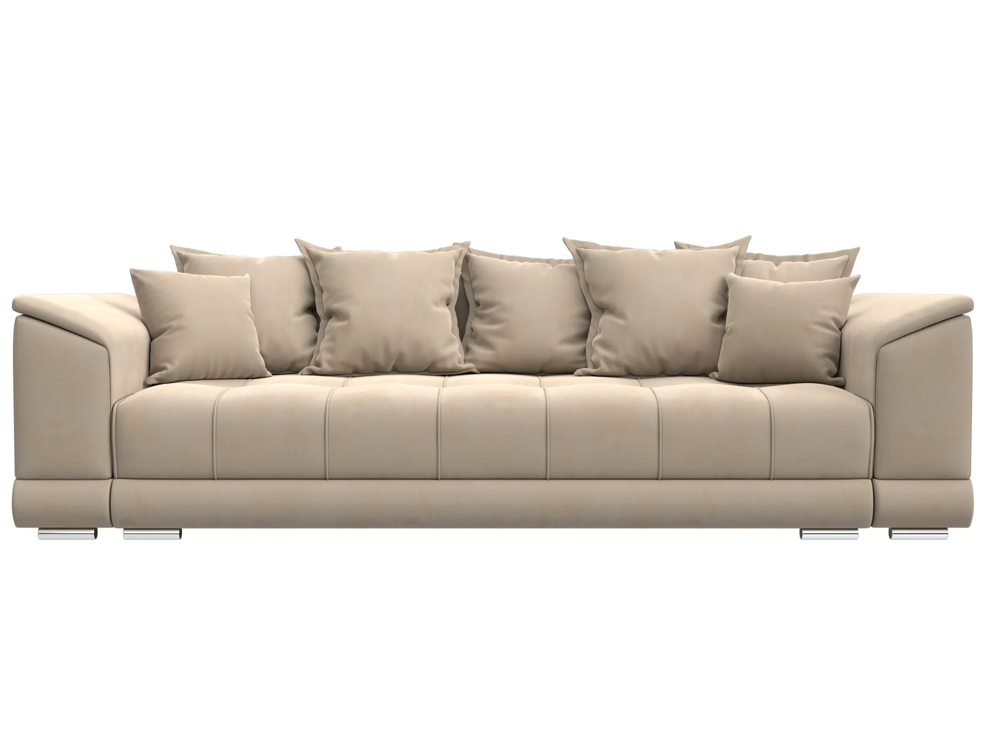 Диван прямой НордСтар НПБ ( SEVEN 729 бежевый )